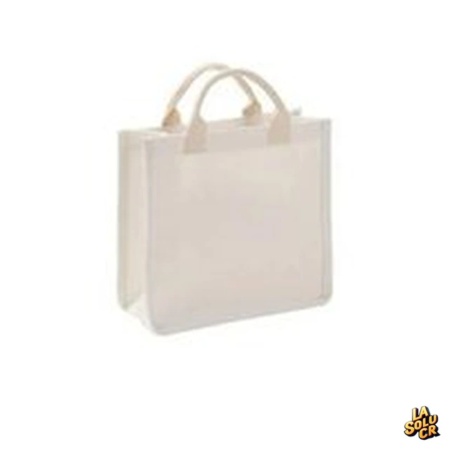 Bolso de lino pequeño 27 × 25 × 12 cm