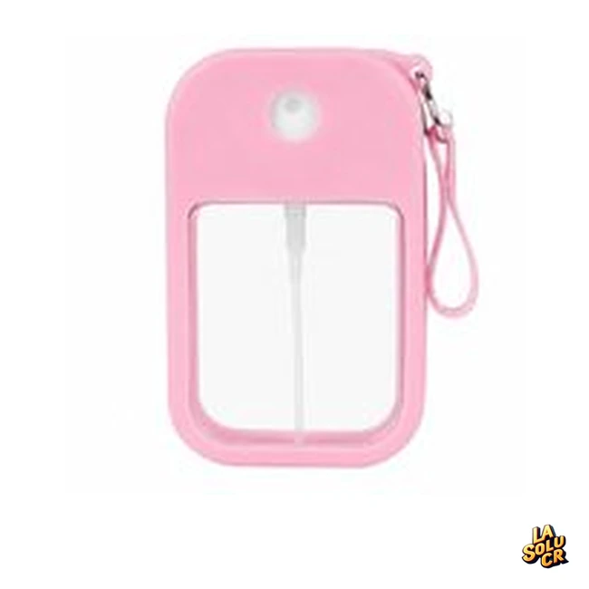 Dispensador de alcohol 10.2 × 5.8 cm rosado
