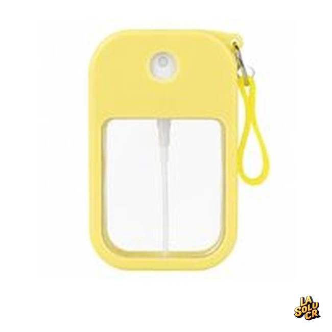 Dispensador de alcohol 10.2 × 5.8 cm amarillo