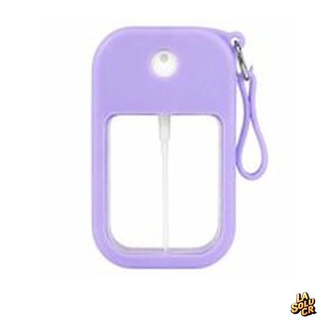 Dispensador de alcohol 10.2 × 5.8 cm morado