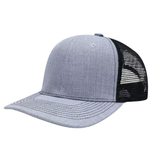Gorra premium combinada gris con negro