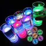 Posa vaso con 7 luces LED