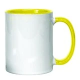 Taza asa interior amarilla 11 oz