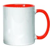 Taza asa interior naranja 11 oz