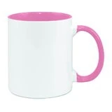 Taza asa interior rosada 11 oz