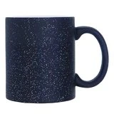 Taza magica escarchada negra