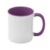 Taza asa interior purpura claro 11 oz