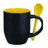 Taza de cuchara magica amarilla
