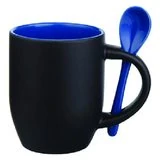 Taza de cuchara magica azul