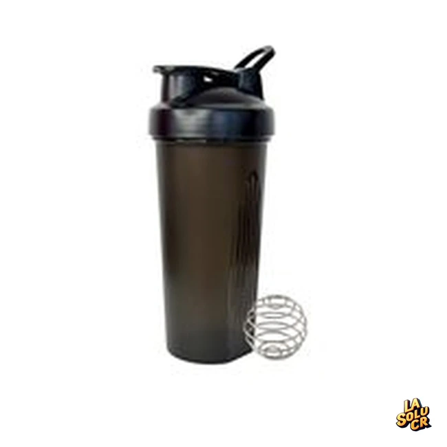 Vaso plástico shaker 600 ml negro